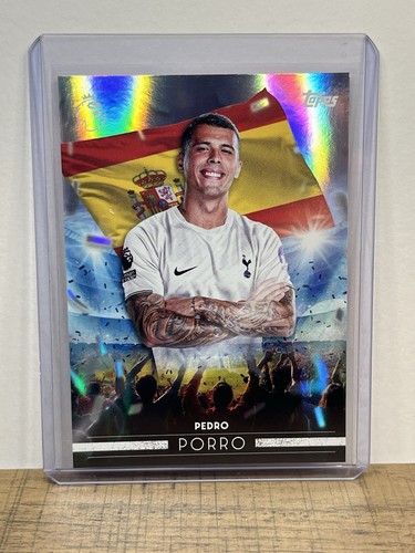 Pedro porro flying the - the, flag