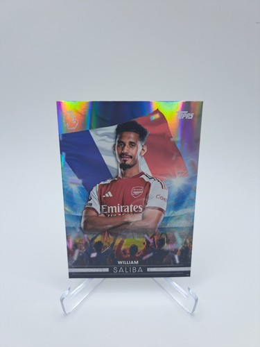 William saliba flying the flag - william,